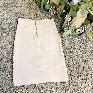 Bebe Mini Bandage Skirt